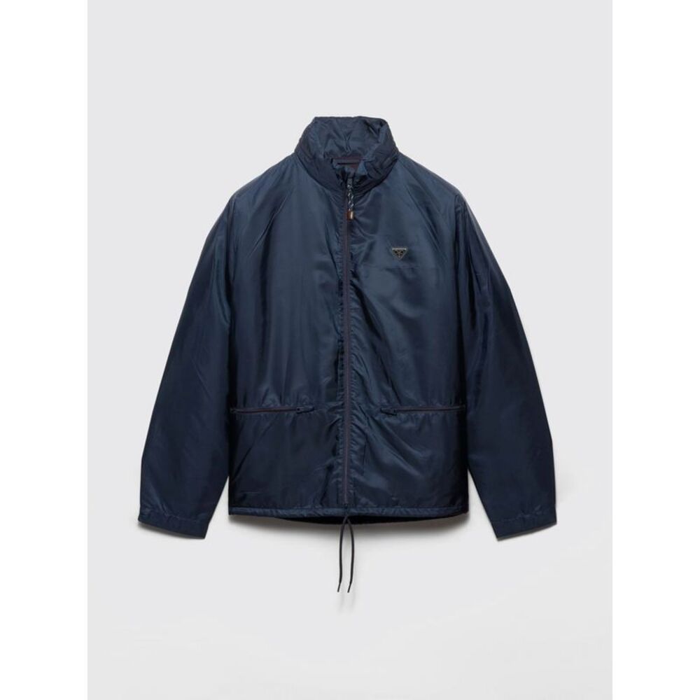 Prada Men Prada Re-Nylon Windbreaker Jacket